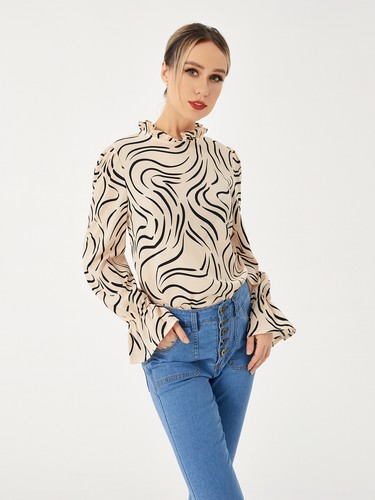 Women abstract print - women's,